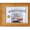 Bamboo Certificate Holder 6"x8"